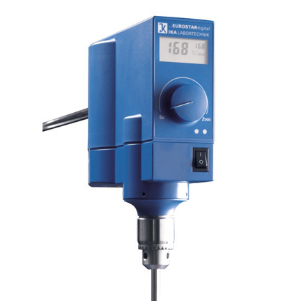Eurostar digital type overhead stirrer